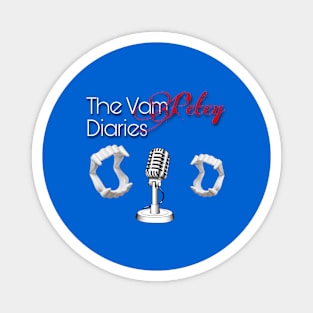 VamPetey Podcast Fangs and Mic 1 Magnet